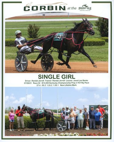 Win picture, Single Girl at the Red Mile 2021